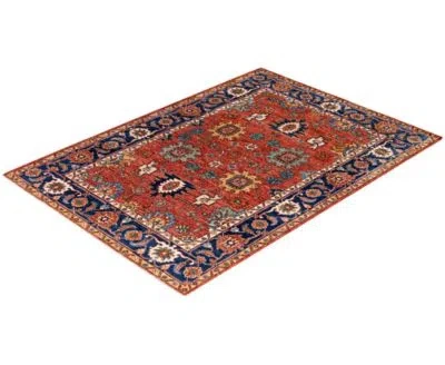 Adorn Hand Woven Rugs Serapi M0103 318 Rug Collection In Red
