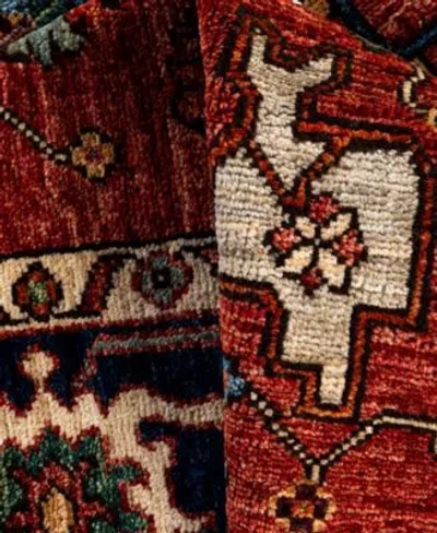 Adorn Hand Woven Rugs Serapi M0103 318 Rug Collection In Red