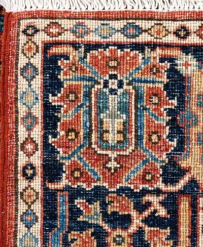 Adorn Hand Woven Rugs Serapi M0103 316 Rug Collection In Red