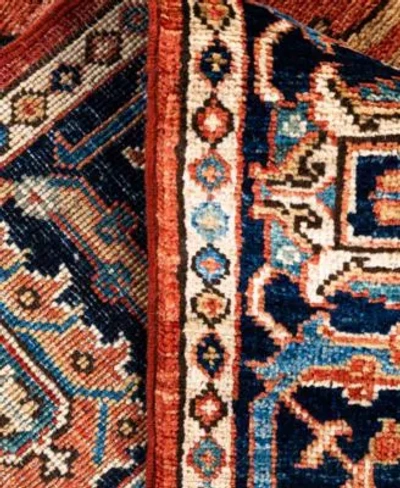 Adorn Hand Woven Rugs Serapi M0103 316 Rug Collection In Red