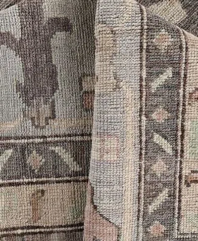 Adorn Hand Woven Rugs Colorful Oushak M0103 32 Rug Collection In Brown