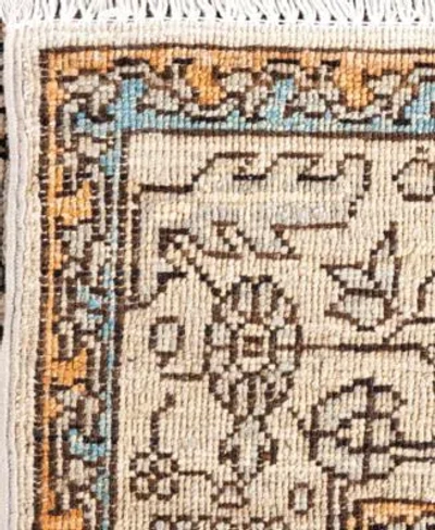 Adorn Hand Woven Rugs Serapi M0103 323 Rug Collection In Gray