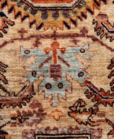 Adorn Hand Woven Rugs Serapi M0103 329 Rug Collection In White