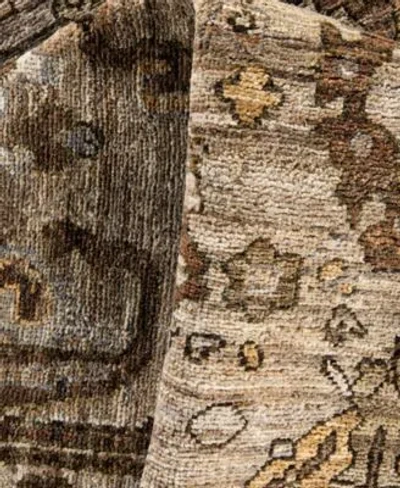 Adorn Hand Woven Rugs Serapi M0103 330 Rug Collection In Brown