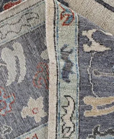 Adorn Hand Woven Rugs Colorful Oushak M0103 50 Rug Collection In White