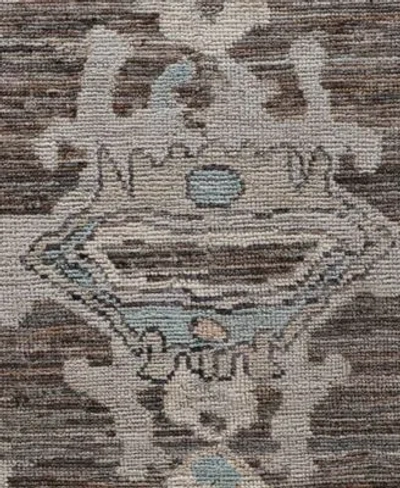 Adorn Hand Woven Rugs Colorful Oushak M0103 53 Rug Collection In Brown