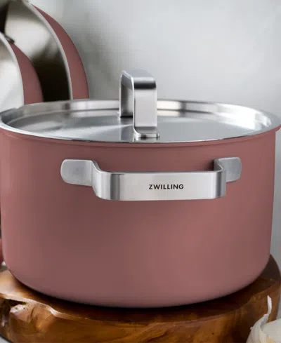 Zwilling Pure Stainless Steel 8-piece Cookware Set In Multi