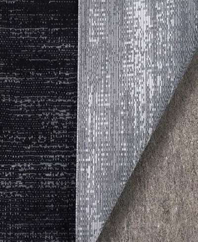 Feizy Deja 39pjf 2'0"x3'0" Area Rug In Black