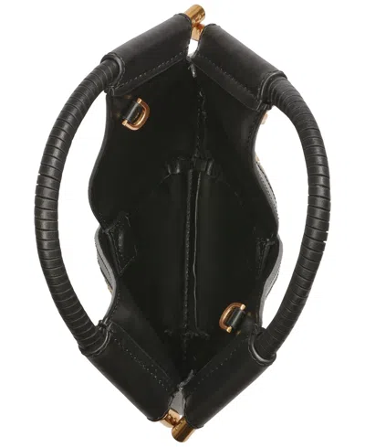 Donna Karan Baldwin Sequin Micro Crossbody Bag In Brown