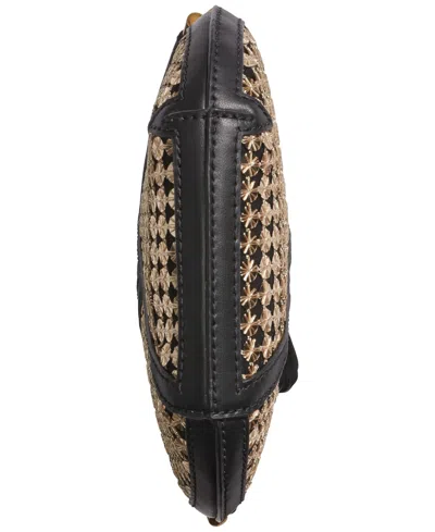 Donna Karan Baldwin Sequin Micro Crossbody Bag In Brown