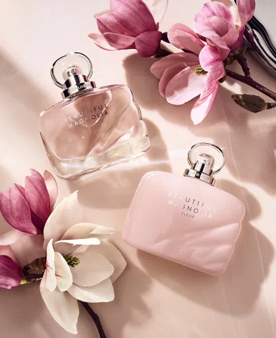Estée Lauder Beautiful Magnolia Fleur Eau De Parfum Spray, 3.4 Oz. First At Macy's In Transparent
