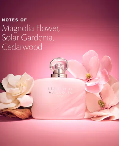 Estée Lauder Beautiful Magnolia Fleur Eau De Parfum Spray, 3.4 Oz. First At Macy's In Transparent