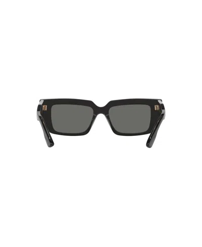 Gucci Unisex Rectangle Sunglasses, Gg1529s Gc002202 In Black