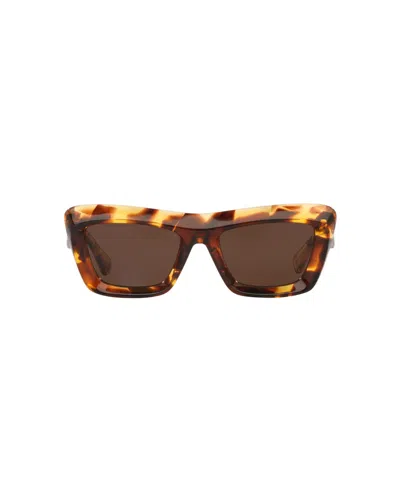 Bottega Veneta Acetate Bv1283s Sunglasses In Brown