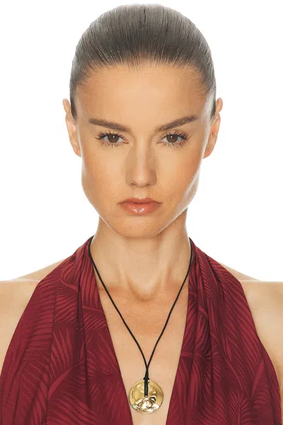 Agmes Cora Pendant Necklace In Black