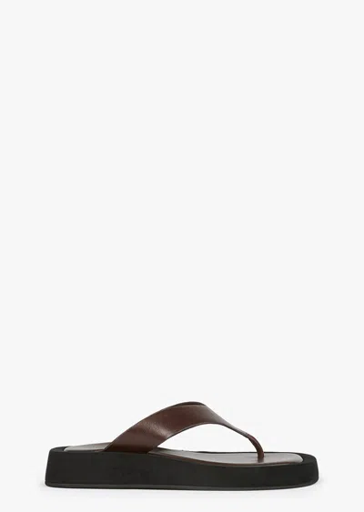 Tony Bianco Kyra Toe Thong Sandals In Black