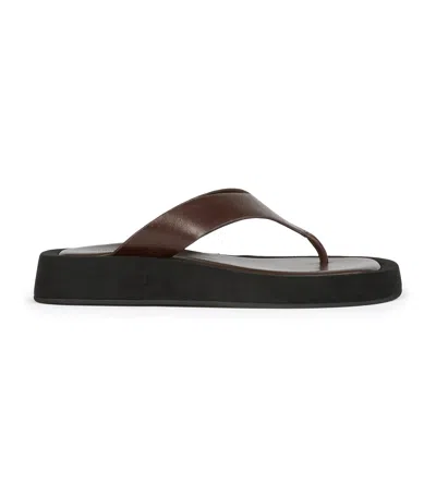 Tony Bianco Kyra Toe Thong Sandals In Black