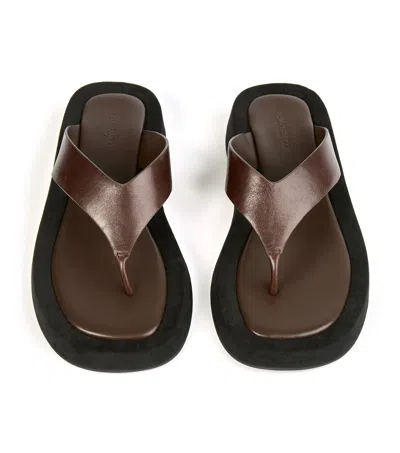 Tony Bianco Kyra Toe Thong Sandals In Black