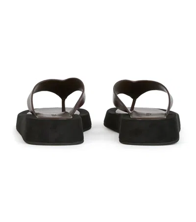 Tony Bianco Kyra Toe Thong Sandals In Black