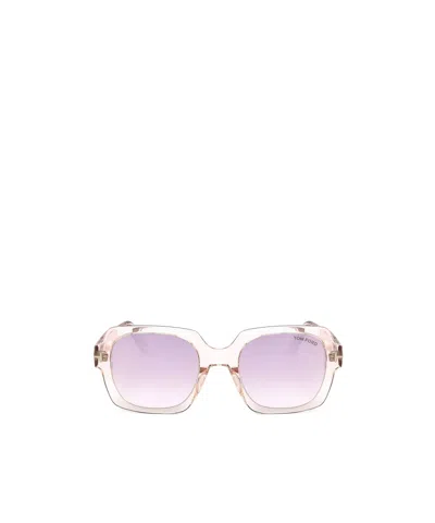Tom Ford Frame Sunglasses In Purple