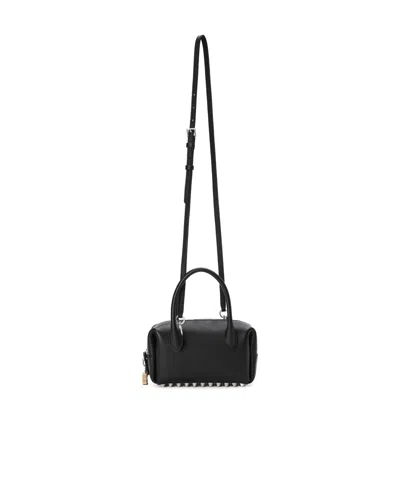 Alexander Wang Compact Roux Tote Bag With Studded Detailing In Black