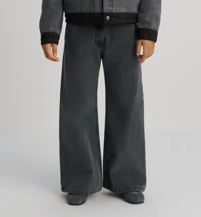 Dior Wide-leg Trousers In Gray