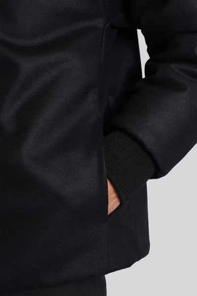 Jil Sander Classic Front Zip Bomber Jacket In Black