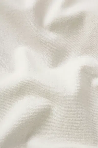 Frame The Pencil Crop High Waist Ankle Slim Straight Leg Jeans In White