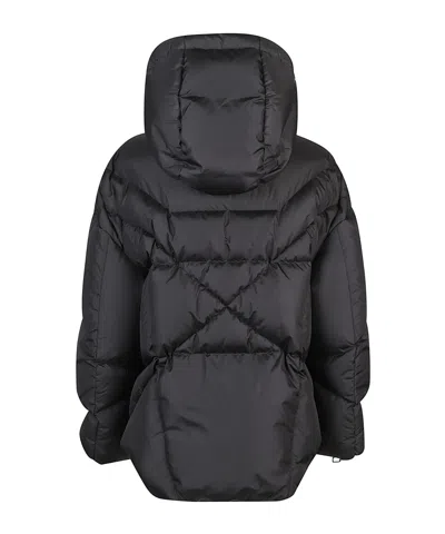 Khrisjoy Women Black Polyester Blend Milano Down Jacket In Black