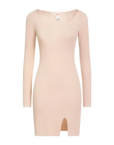 Kontatto Woman Mini Dress Blush Size Onesize Viscose, Polyester In Pink
