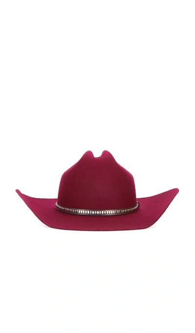 Lack Of Color The Ridge Special Cowboy Hat In Burgundy