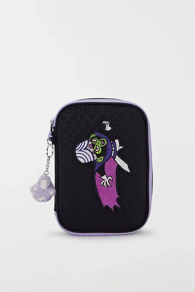 Kipling The Powerpuff Girls Organizer Case In Powerpuff Girl Lilac, Women's At Urban Outfitters In Black