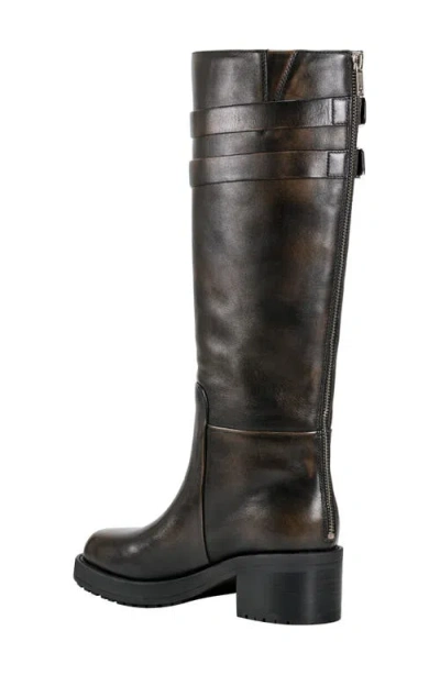 Marc Fisher Ltd Dariya Knee High Riding Boot In Brown