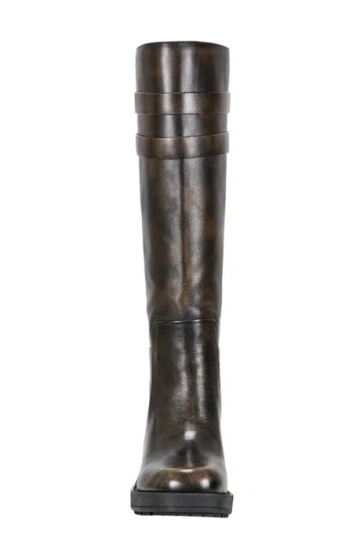Marc Fisher Ltd Dariya Knee High Riding Boot In Brown