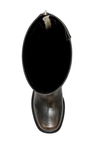 Marc Fisher Ltd Dariya Knee High Riding Boot In Brown