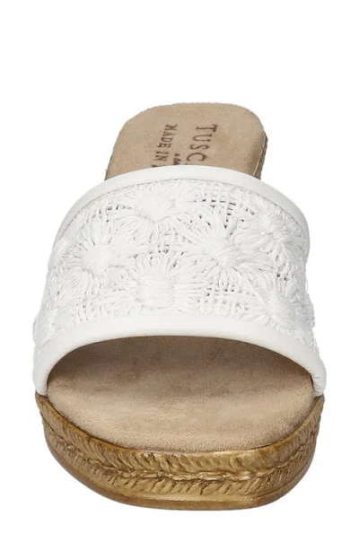 Easy Street Women's Ricci Wedge Heel Sandals In Brown