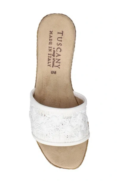 Easy Street Women's Ricci Wedge Heel Sandals In Brown