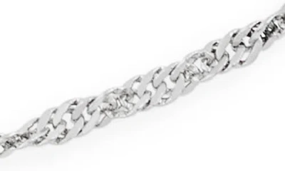 Nordstrom Rack Singapore Chain Necklace In Metallic