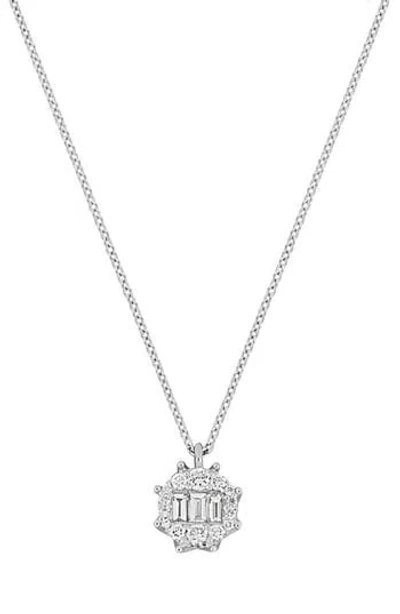 Bony Levy Mika Diamond Pendant Necklace In Metallic