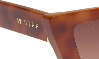 Diff Vinona Sunglasses In Brown