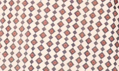 Halogen ® Ditsy Cowl Neck Sleeveless Mesh Top In Brown