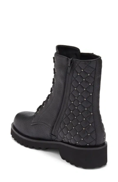 Vaneli Zilka Combat Boot In Black