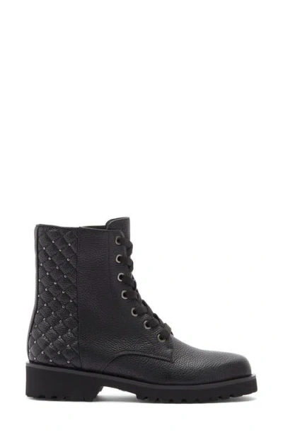 Vaneli Zilka Combat Boot In Black