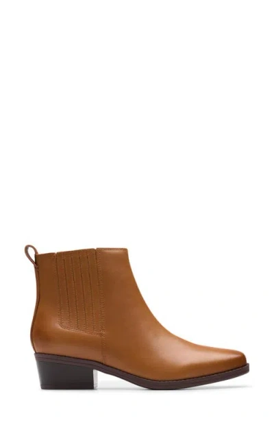 Clarks Collection Danyelle Skip Leather Boot In Brown