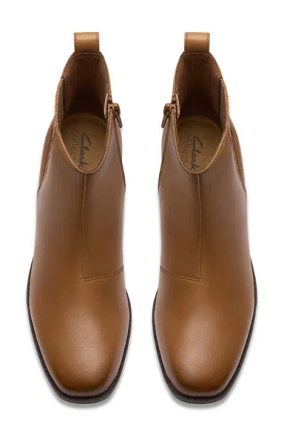 Clarks Collection Danyelle Skip Leather Boot In Brown