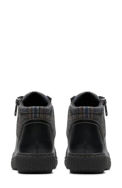Clarks Women's Collection Caroline Spice Side Zip Booties In Black