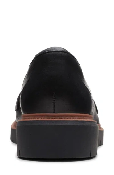Clarks Women's Westlynn Ayla Round-toe Penny Loafers In Black