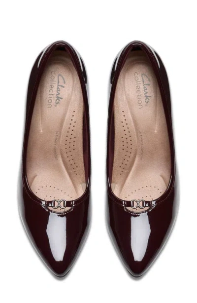 Clarks Kataleyna West In Burgundy