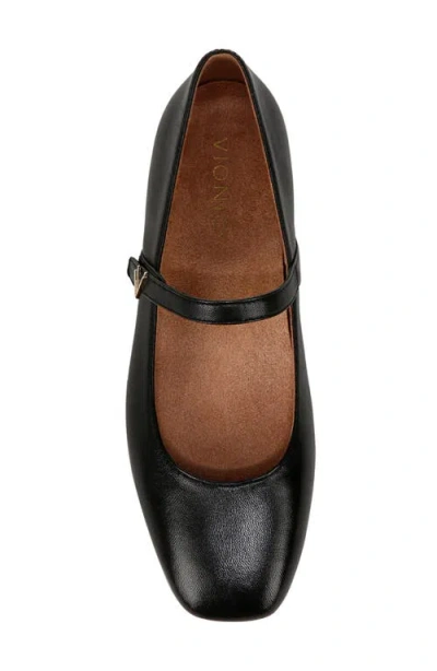 Vionic Joseline Mary Jane Flat In Black
