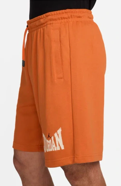 Jordan Brooklyn 9-inch Logo Sweat Shorts In Multi